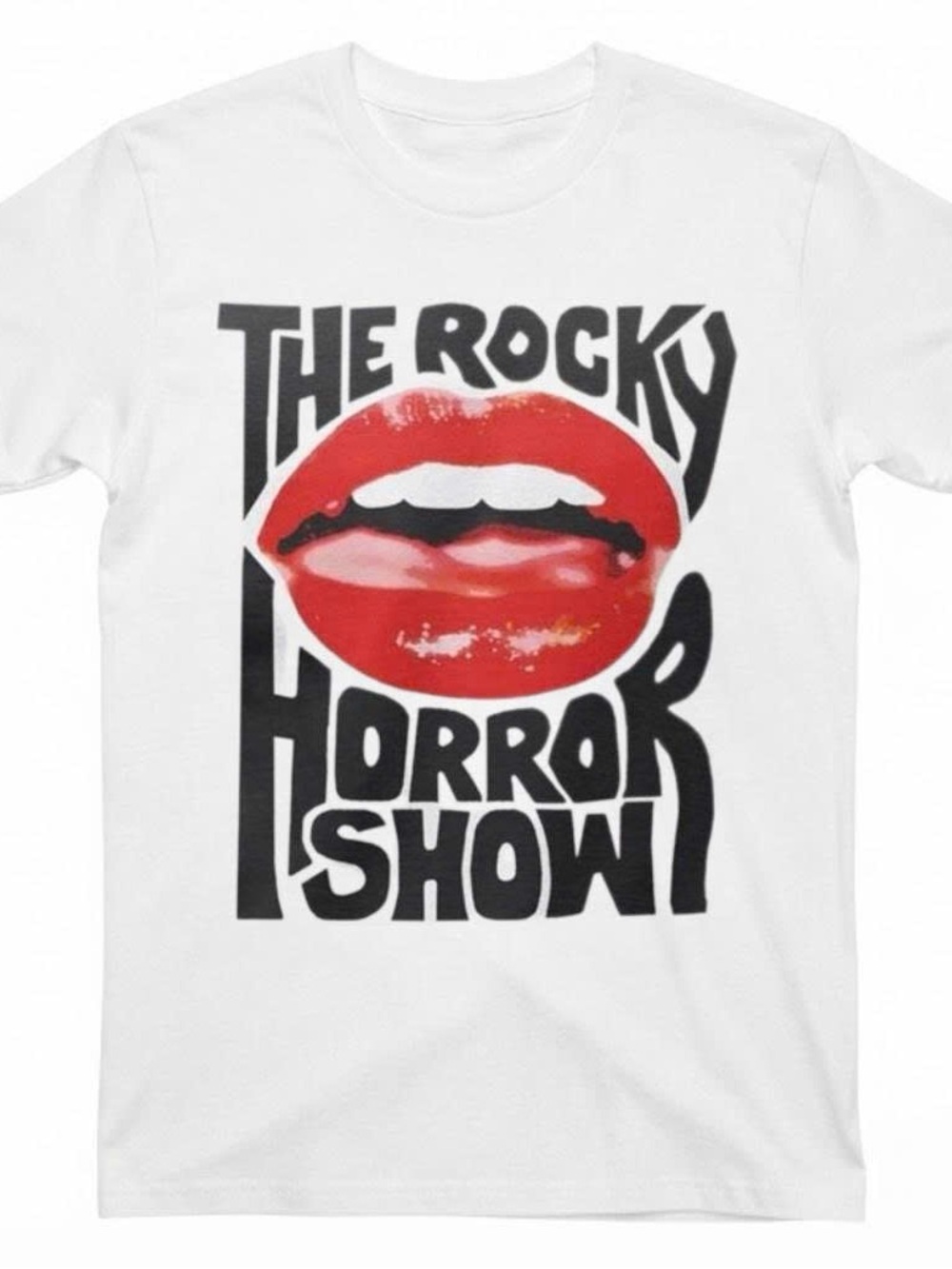 The Rocky Horror Show Graphic Tee With Tim Curry Shir